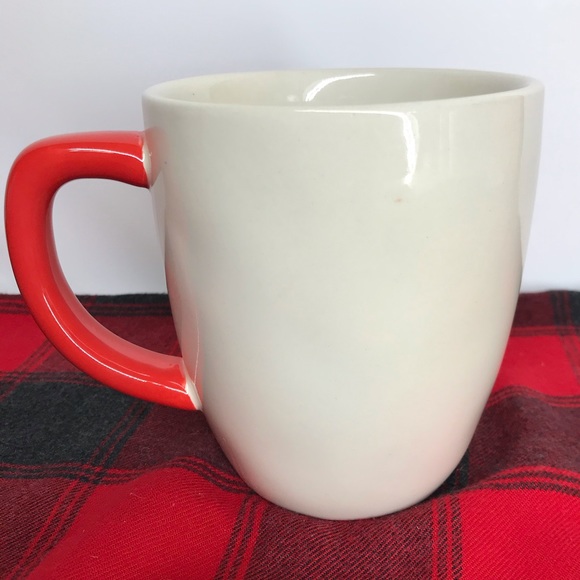 Rae Dunn red nutcracker mug happy holidays - Picture 3 of 6